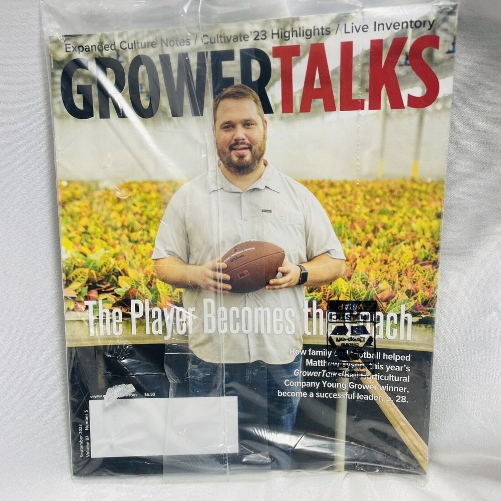 GrowerTalks, Green Profit Sept 2023 Magazine & 2024 Recipe Guide￼ Professional’s